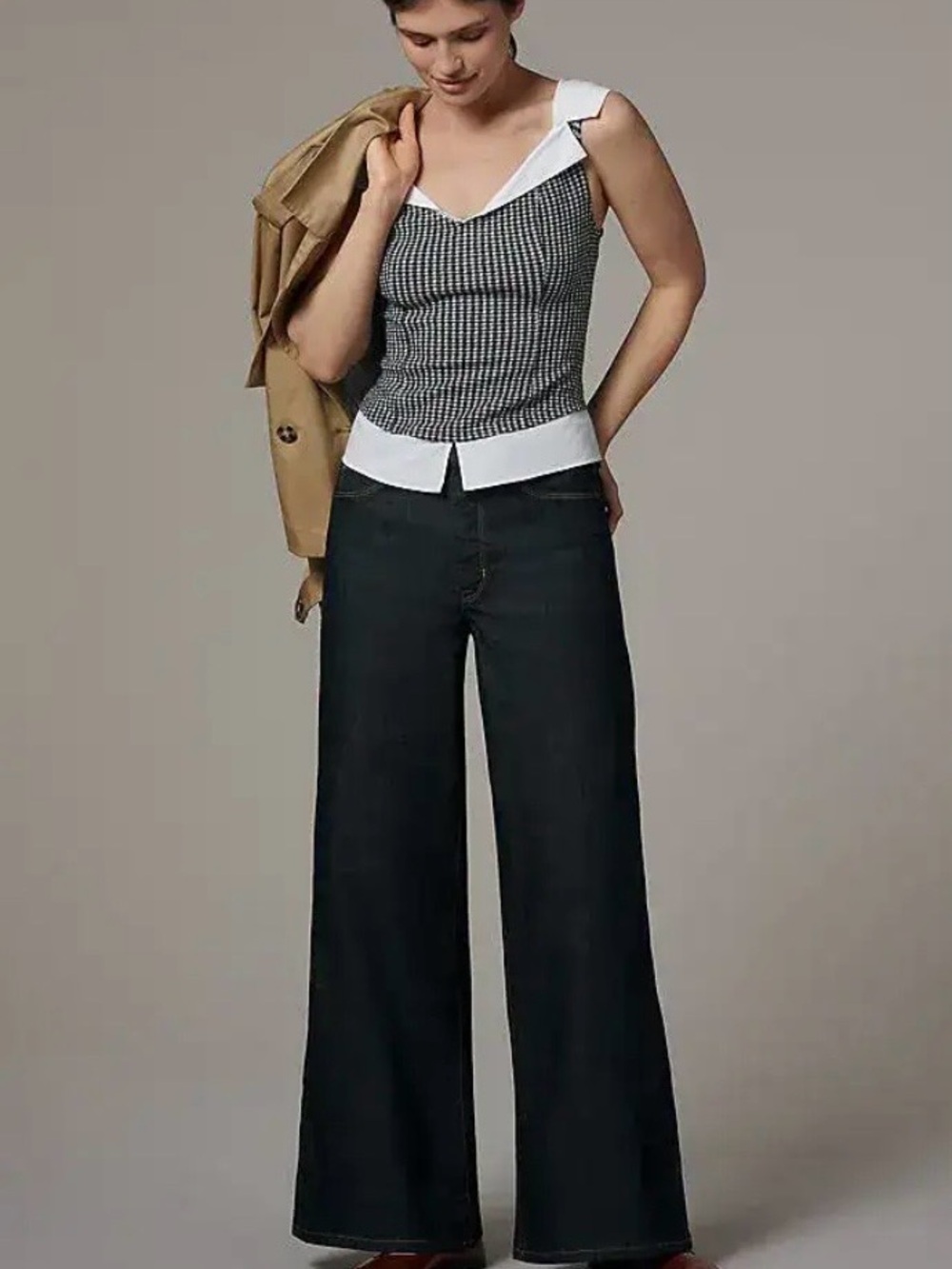 Anthropologie Wide-Leg Rin Denim